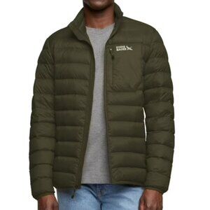 Eddie Bauer Men’s 650 Down Packable Jacket 💚 Green Size L Lightweight Puffer NW